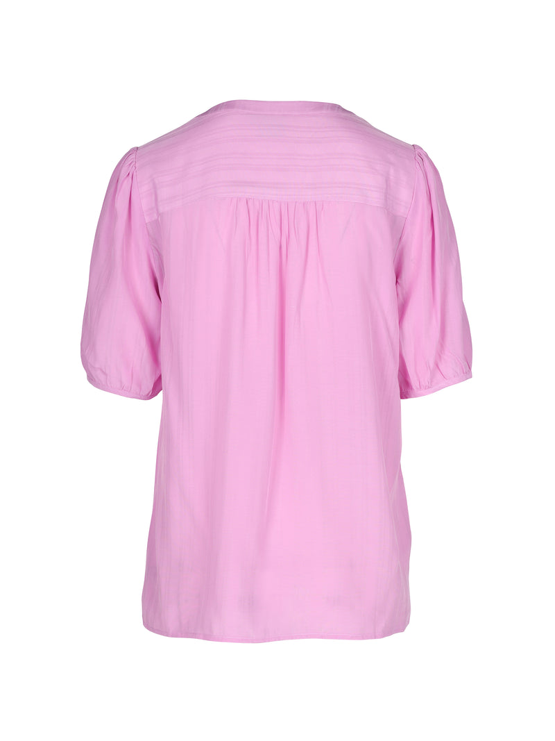 NÜ TIPPIE top met gestreepte details Tops en T-shirts 634 Pink Mist