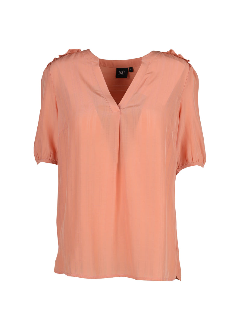 NÜ TIPPIE top met gestreepte details Tops en T-shirts 652 soft blush