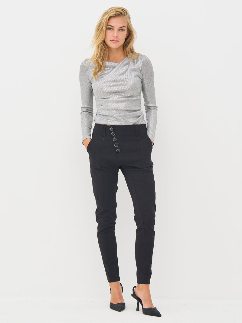 NÜ TRILLE BIA broek Broeken Zwart