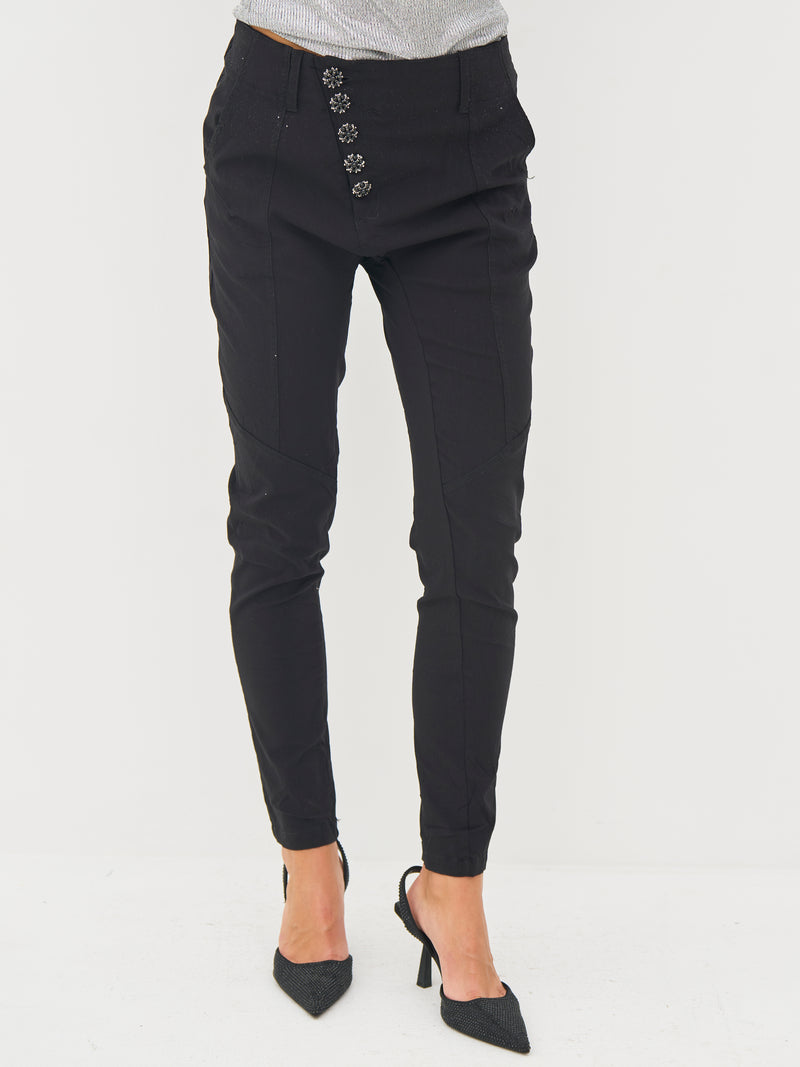 NÜ TRILLE BIA broek Broeken Zwart