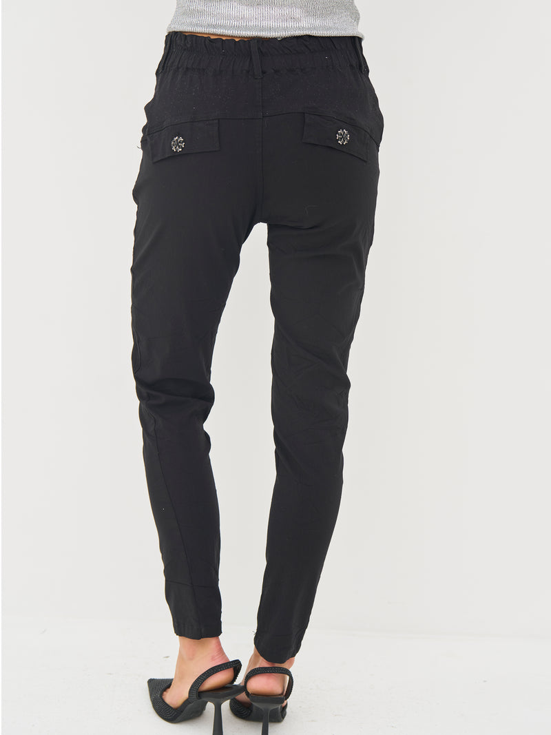 NÜ TRILLE BIA broek Broeken Zwart