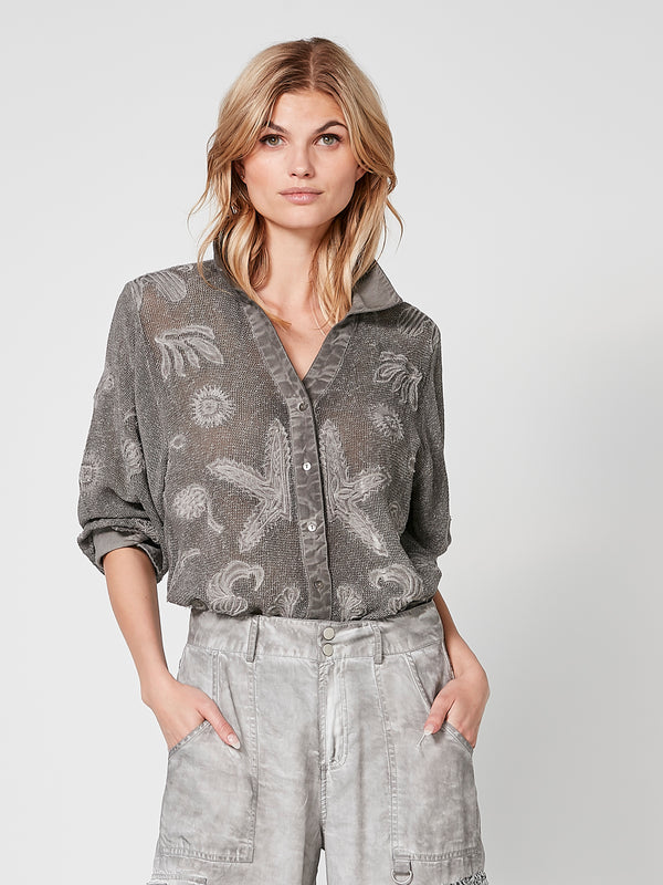 NÜ TRINE blouse met patroon Blouses 910 kit