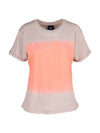 NÜ Tianna t-shirt met dip-dye look Tops en T-shirts 652 Soft blush mix