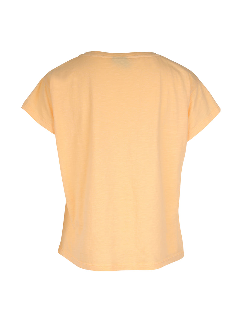 NÜ UMAY T-shirt Tops en T-shirts 650 Apricot