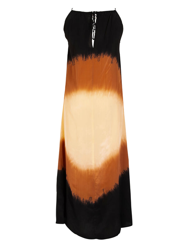 NÜ USIANA tie-dye jurk Jurken 650 Apricot mix