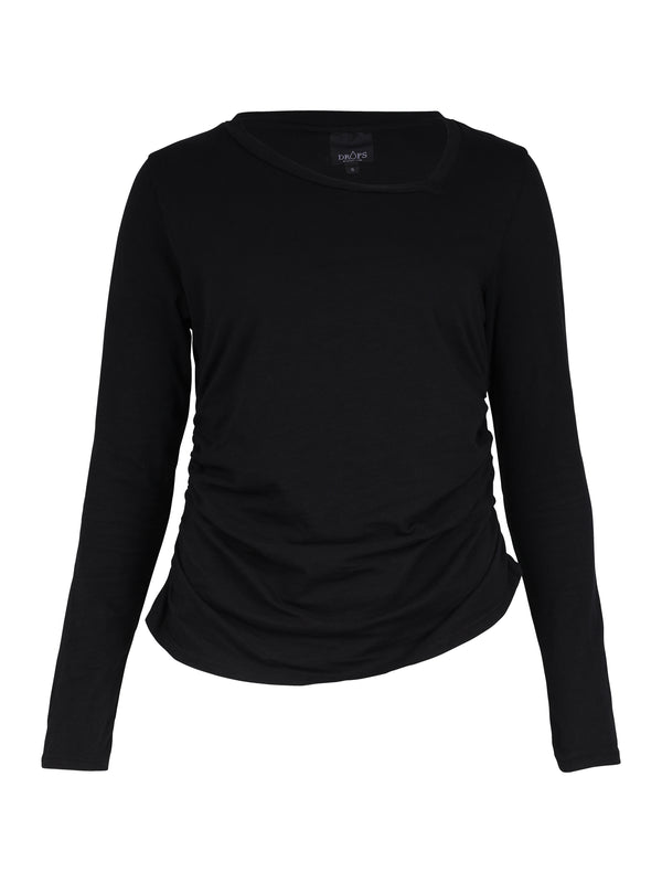 NÜ UTILA blouse Tops en T-shirts Zwart