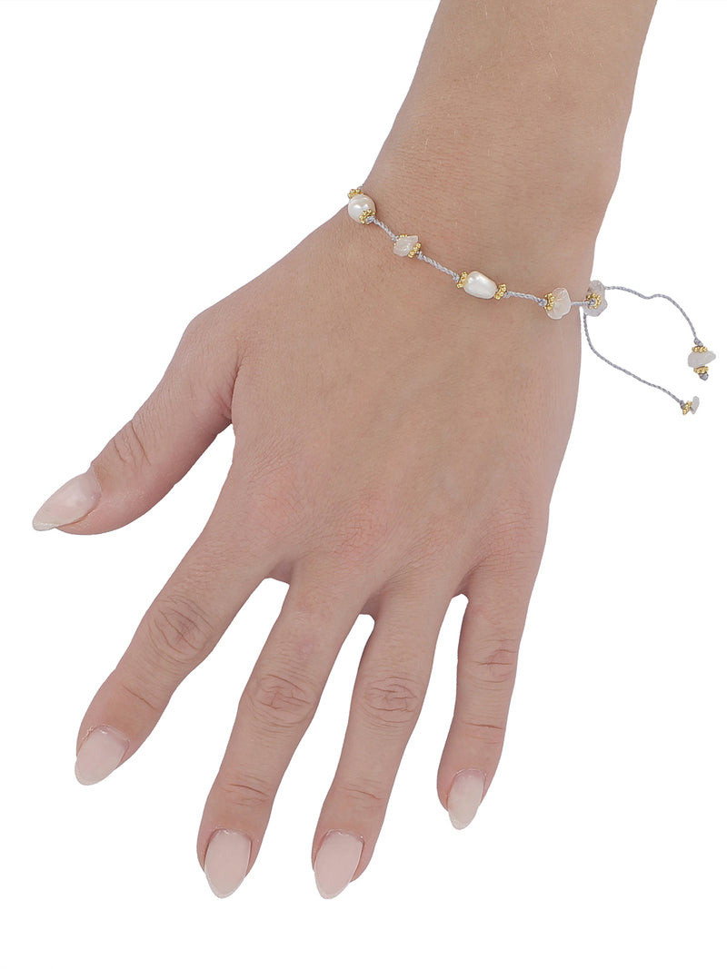 NÜ Ubud Armband Accessoires 110 creme mix