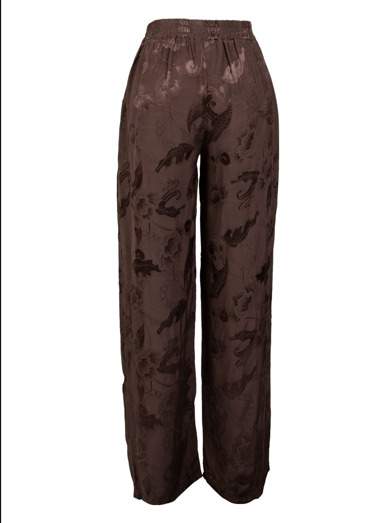 NÜ VAVA broek Broeken 224 Dark Brown