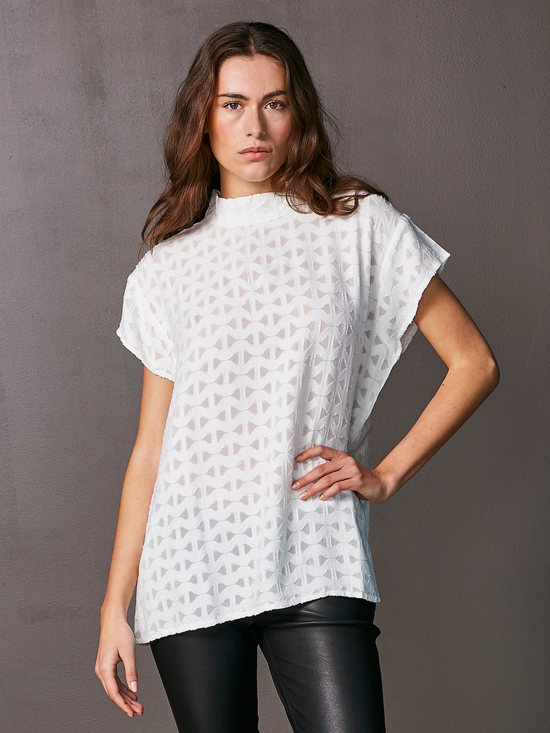 NÜ VIDA top Tops en t-shirts 110 Creme