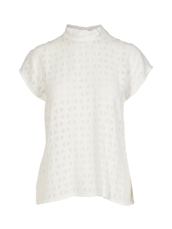 NÜ VIDA top Tops en t-shirts 110 Creme