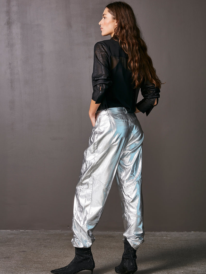 NÜ VIOL broek Broeken 022 Silver