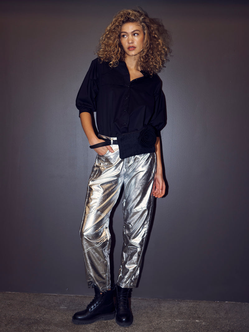 NÜ VIOL broek Broeken 022 Silver