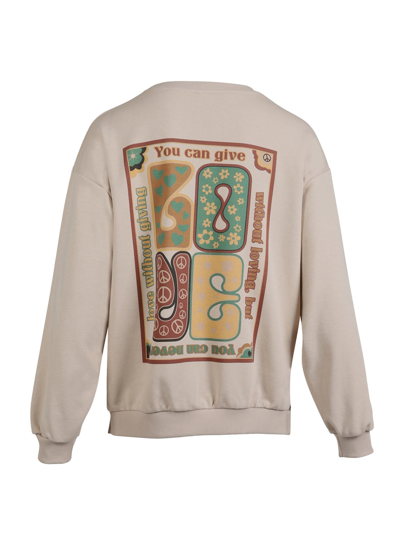 NÜ Vivienne blouse Sweat shirt 127 Beige