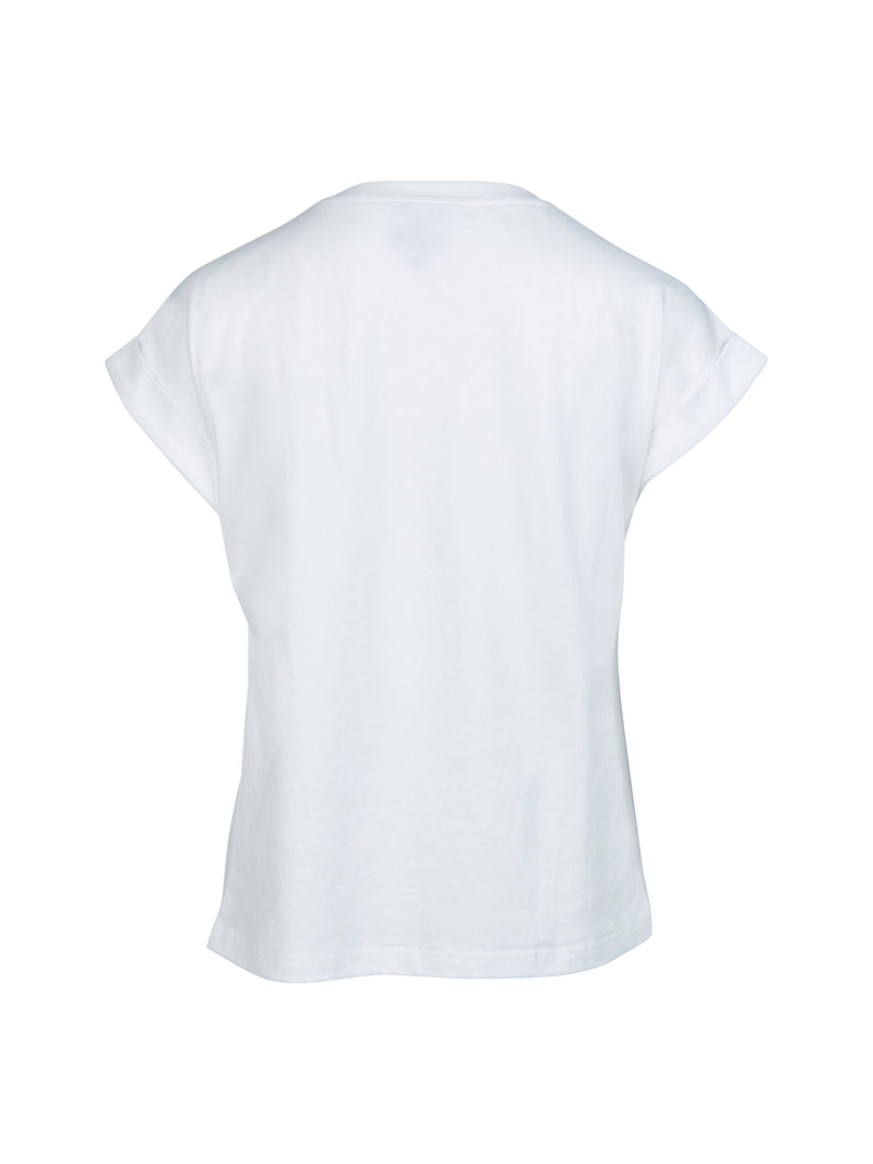 NÜ YANISA T-shirt Tops en t-shirts 110 Creme