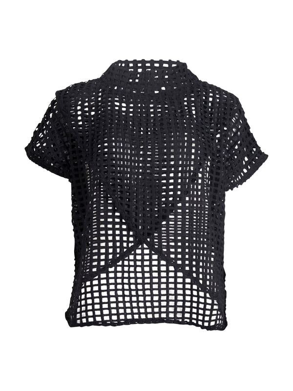 NÜ YARA top Tops en t-shirts Zwart