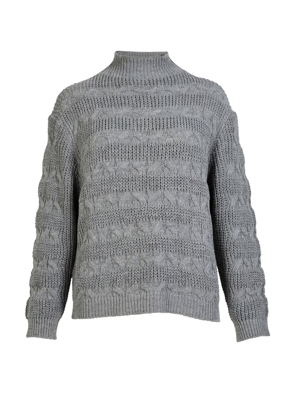 NÜ YASMIN gebreide trui Blouses 901 Grey