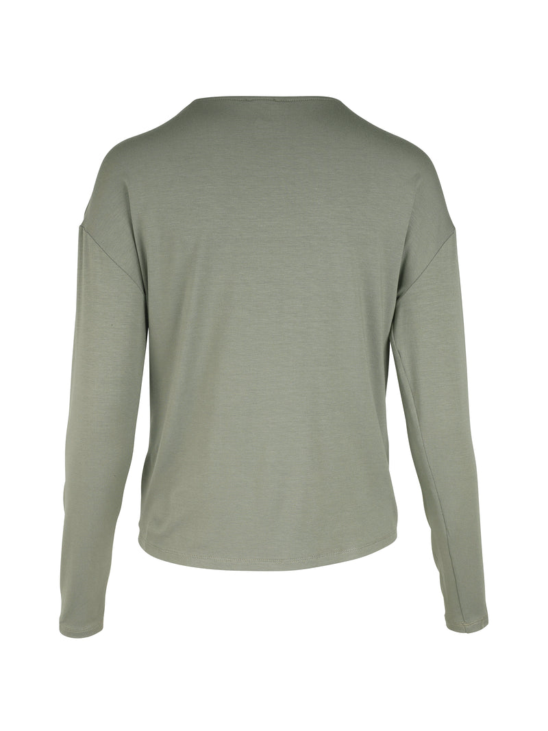 NÜ YASMI longsleeve t-shirt Tops en t-shirts 316 Olive