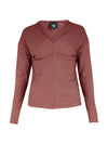 NÜ YASMI longsleeve t-shirt Tops en t-shirts 685 Berry red