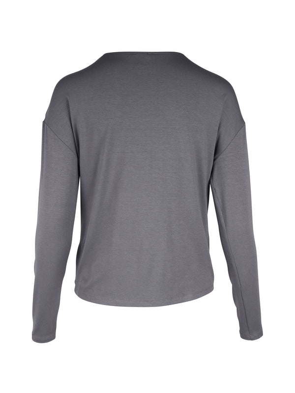 NÜ YASMI longsleeve t-shirt Tops en t-shirts 987 dark grey