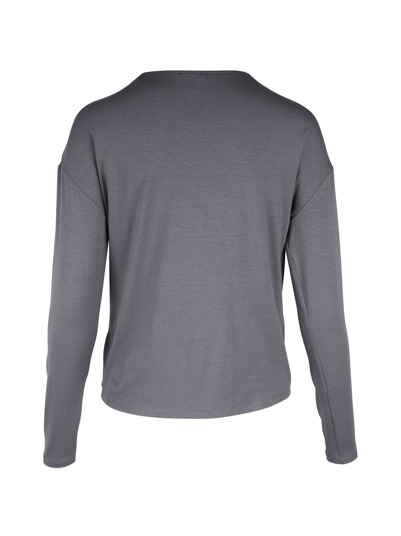 NÜ YASMI longsleeve t-shirt Tops en t-shirts 987 dark grey