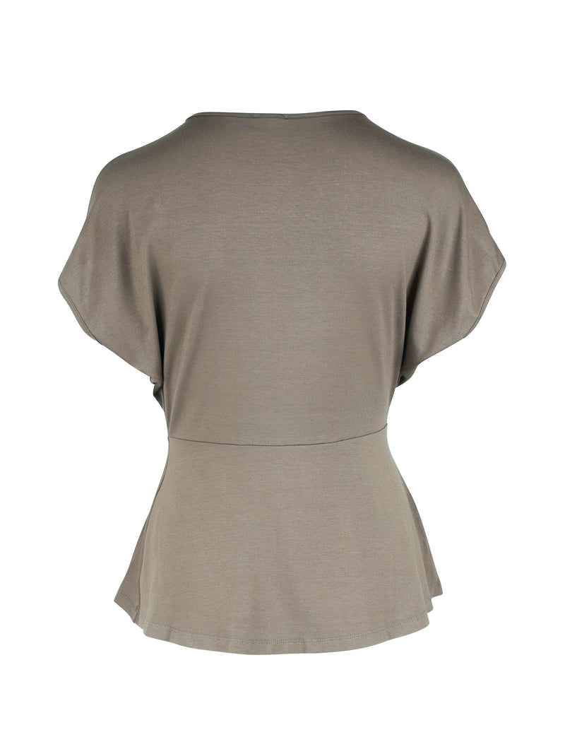 NÜ YASMI top Tops en t-shirts 230 Mud