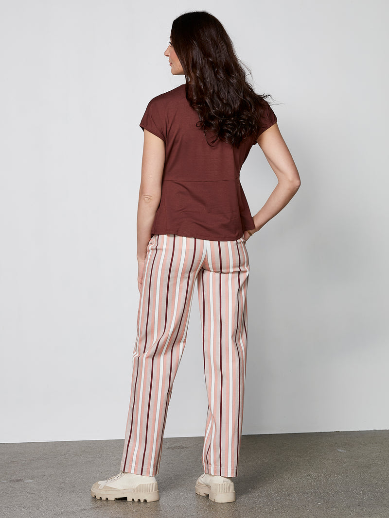 NÜ YASMI top Tops en t-shirts 685 Berry red
