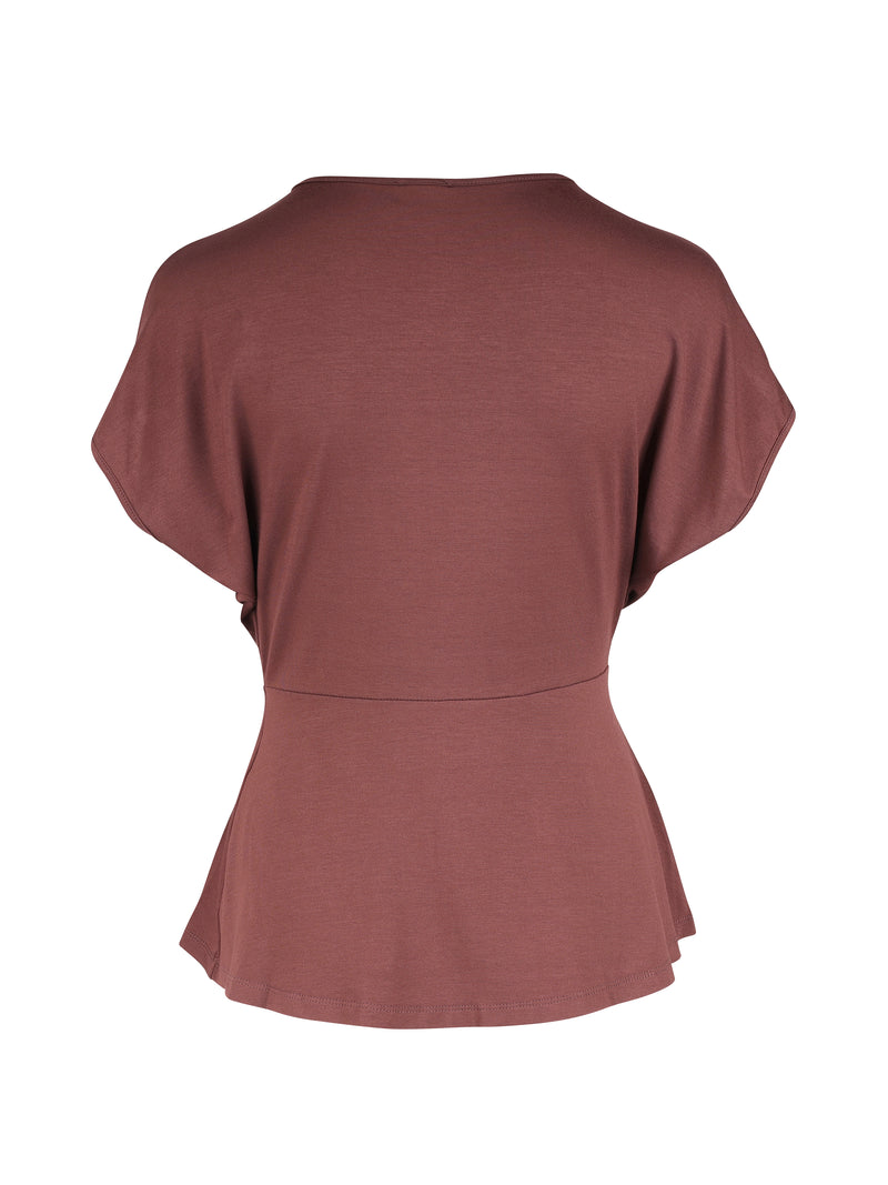NÜ YASMI top Tops en t-shirts 685 Berry red