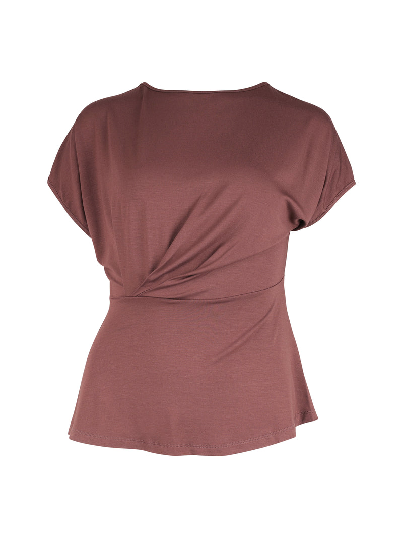 NÜ YASMI top Tops en t-shirts 685 Berry red