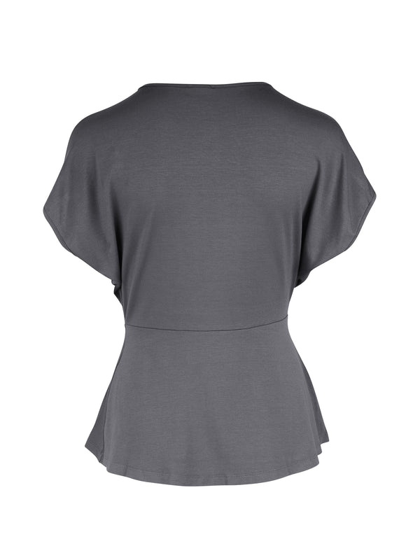 NÜ YASMI top Tops en t-shirts 987 dark grey