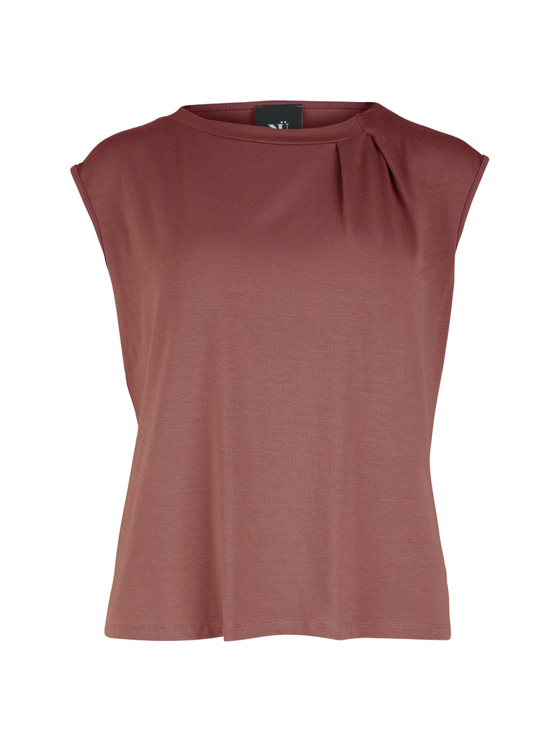 NÜ YASMI top Tops en t-shirts 685 Berry red