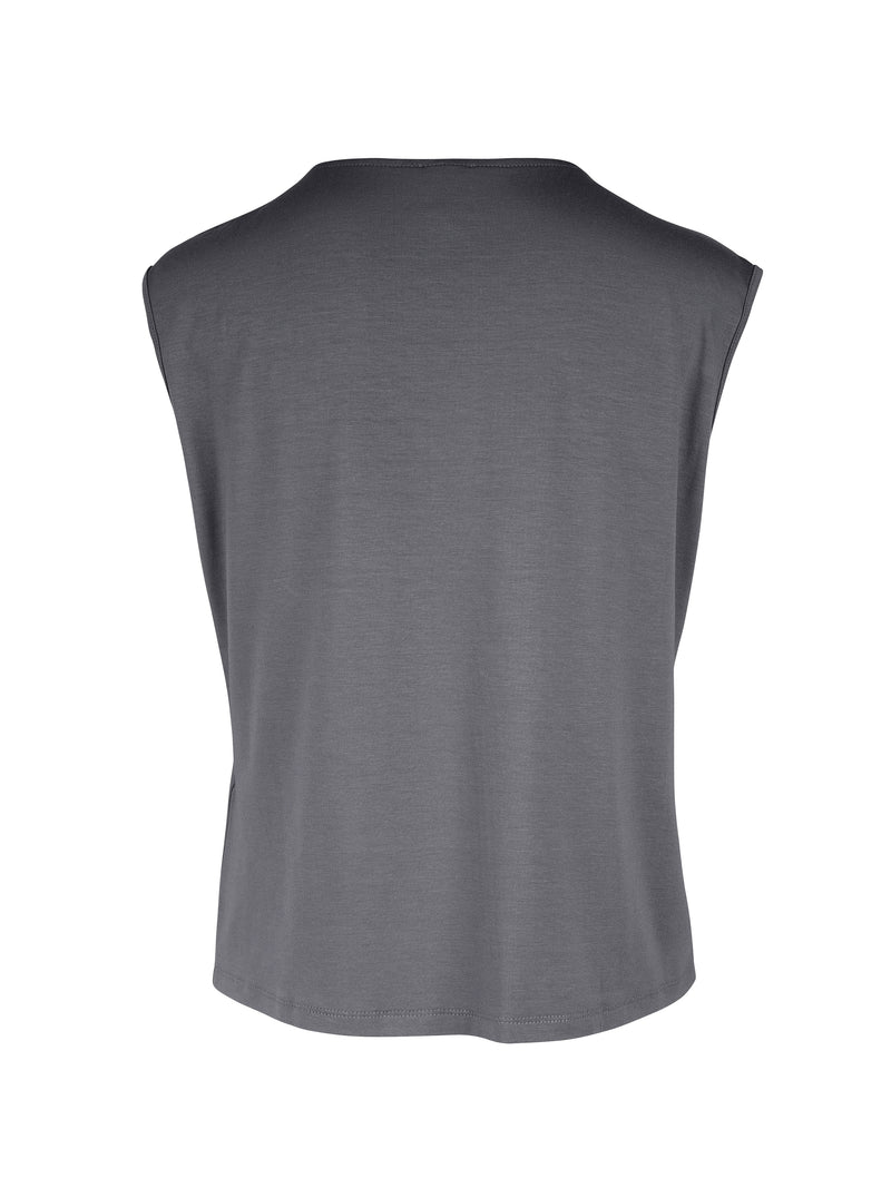 NÜ YASMI top Tops en t-shirts 987 dark grey