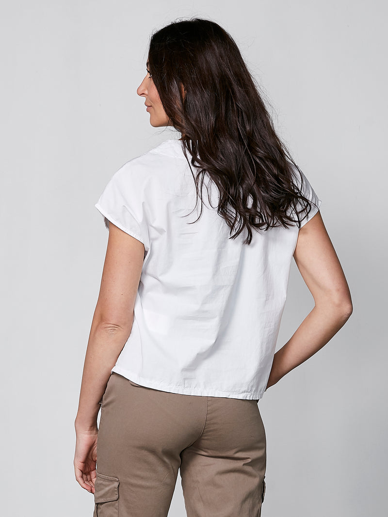 NÜ YELDA T-shirt Tops en t-shirts 110 Creme