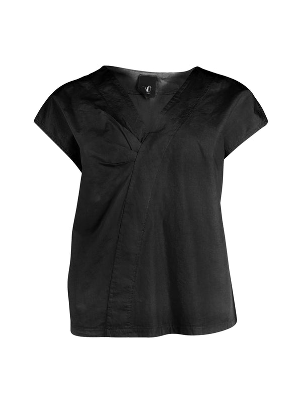 NÜ YELDA T-shirt Tops en t-shirts Zwart