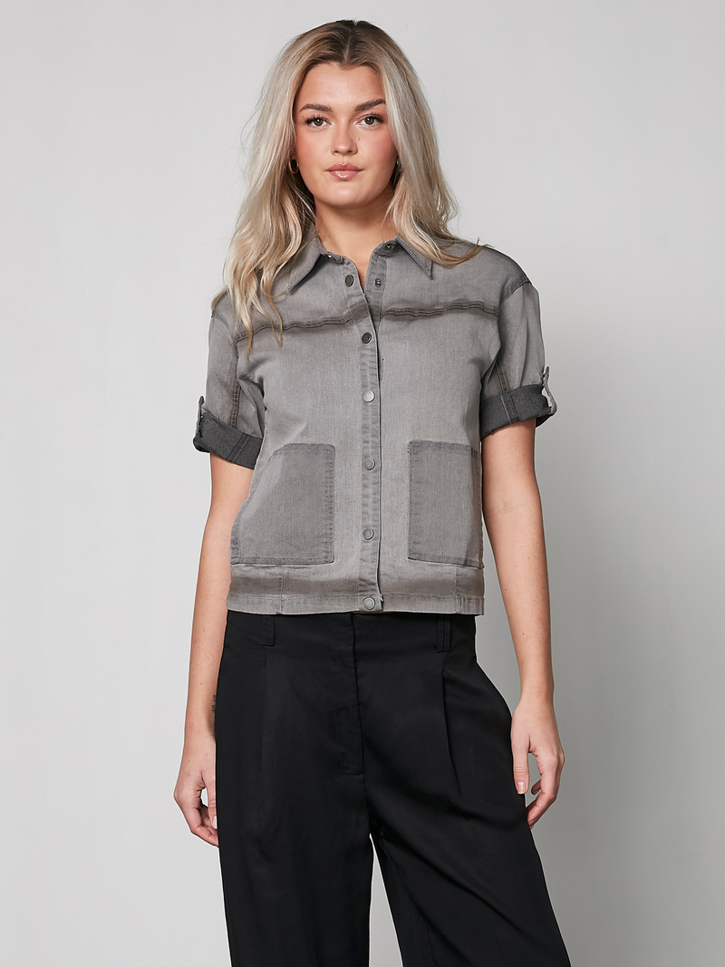 NÜ YELENA shirt Overhemden 901 Grey