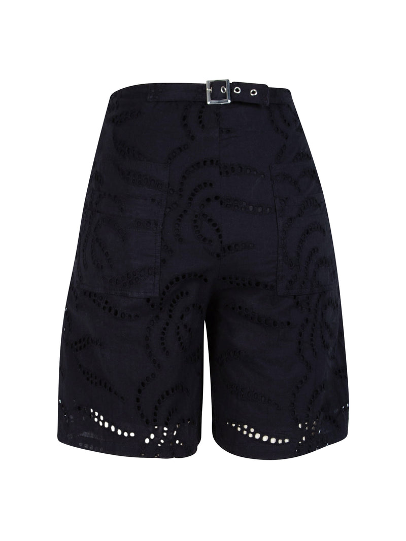 NÜ YETTA shorts Shorts Zwart