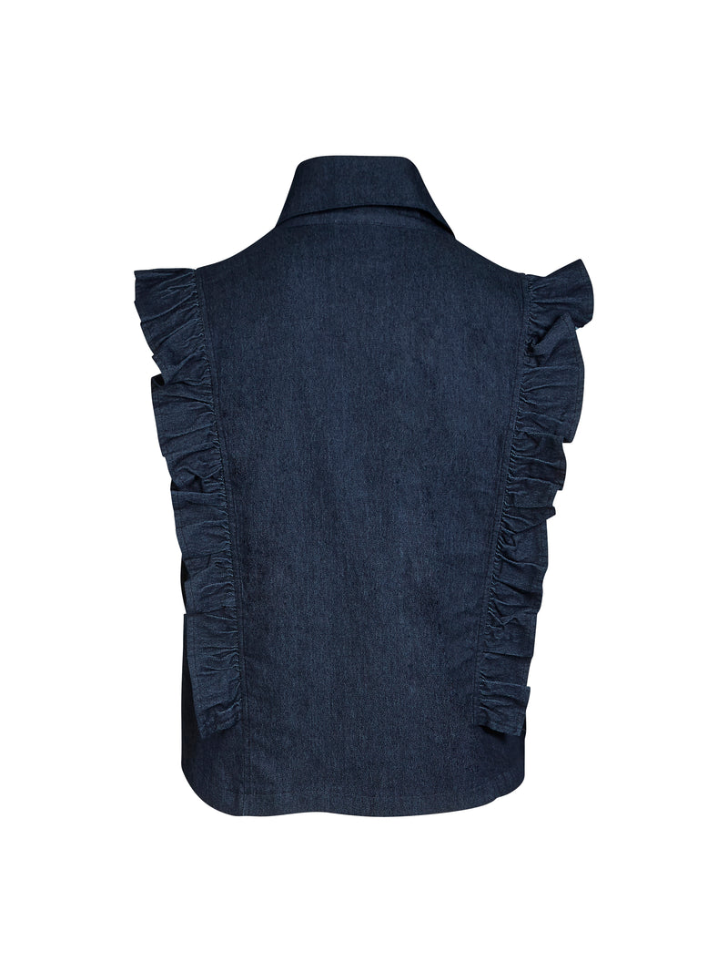 NÜ YET vest Vesten 486 Denim