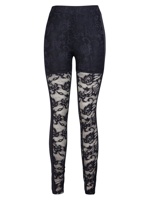 NÜ YNETTE leggings Leggings Zwart