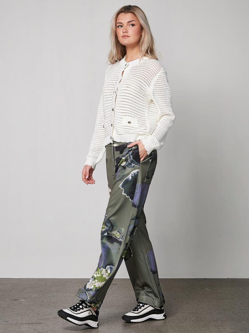 NÜ YOKO broek Broeken 316 Olive Mix