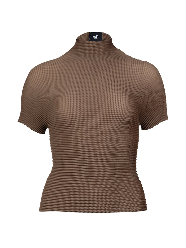 NÜ YONNA shirt Tops en t-shirts 230 Mud