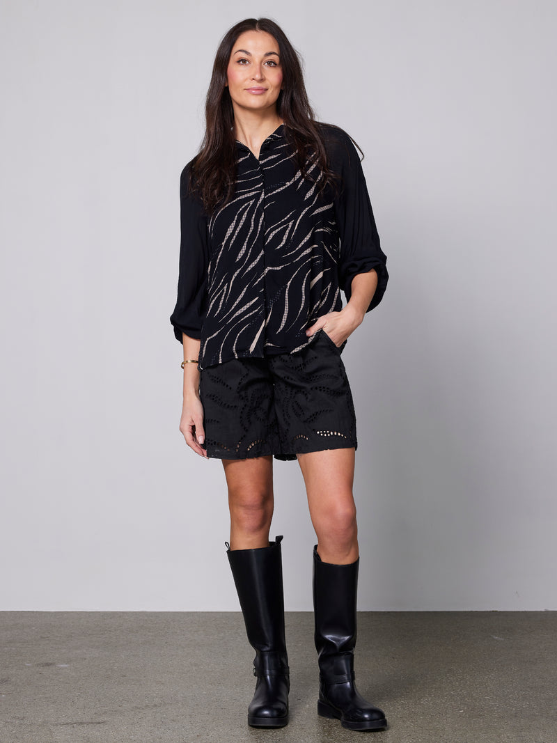 NÜ YRSA shirt Overhemden 125 Seasand mix