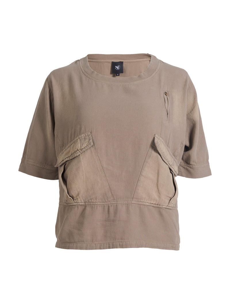 NÜ YUI blouse Blouses 230 Mud