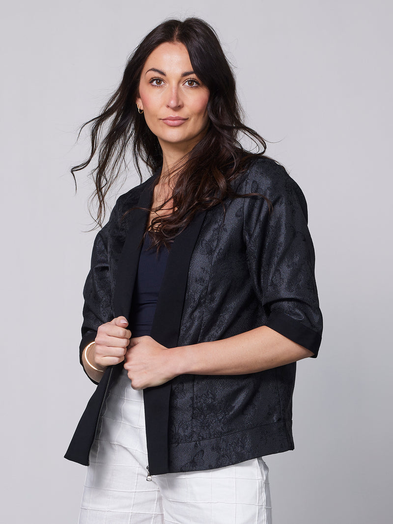 NÜ YURI blouse Blouses Zwart