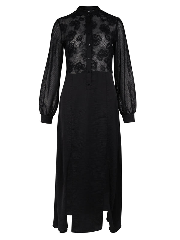 NÜ Yalda Dress Jurken Zwart