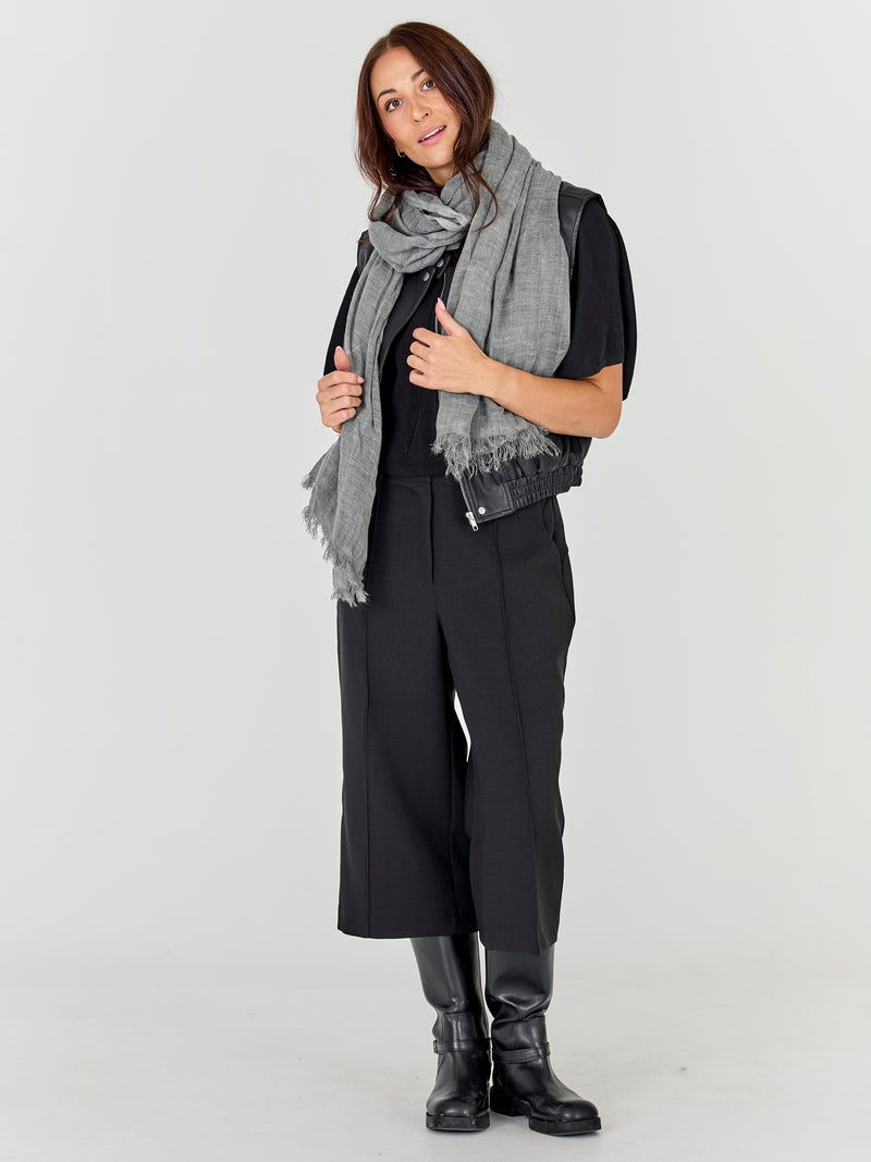 NÜ ZALA sjaal Sjaals 901 Grey mix