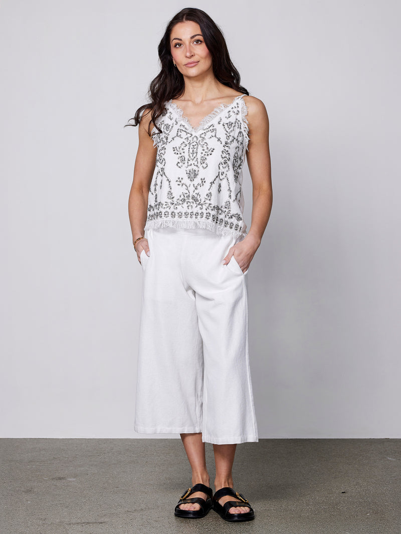 NÜ ZANIA top Tops en t-shirts 110 Creme