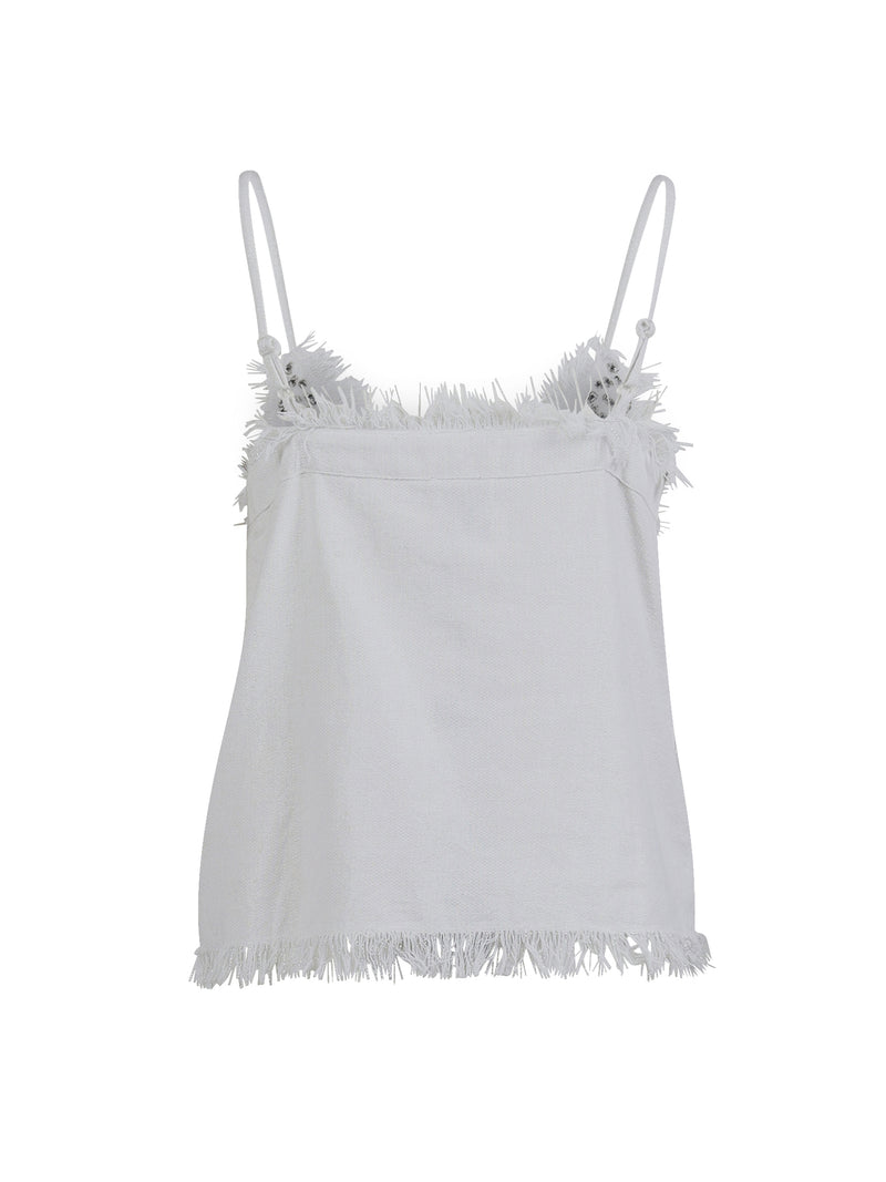 NÜ ZANIA top Tops en t-shirts 110 Creme