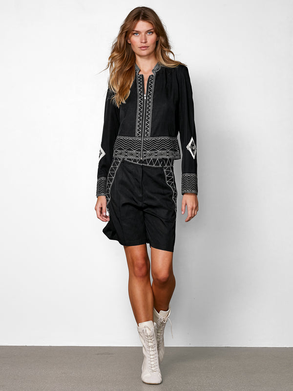 NÜ ZANNA shorts Shorts Zwart