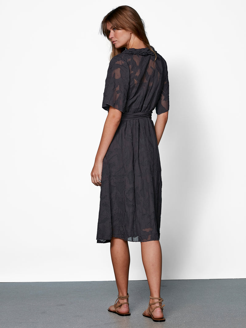 NÜ ZAYA jurk Jurken 987 dark grey