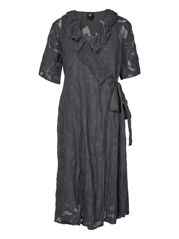 NÜ ZAYA jurk Jurken 987 dark grey