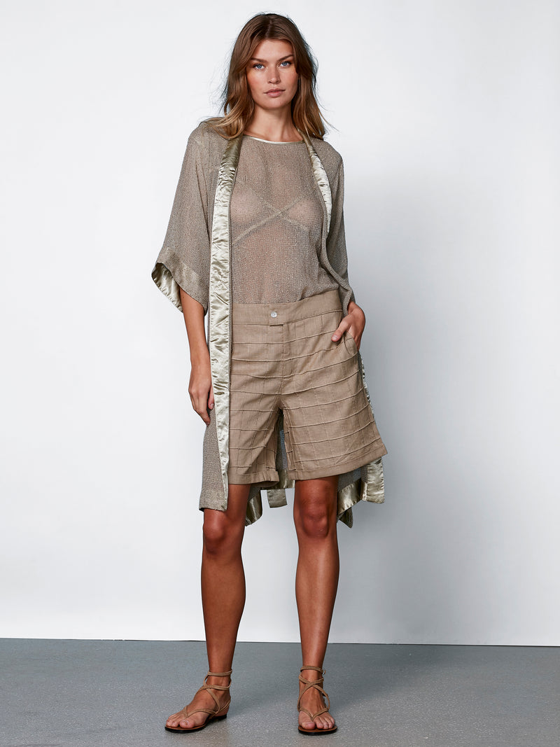 NÜ ZAZIA kimono Vest 393 Army
